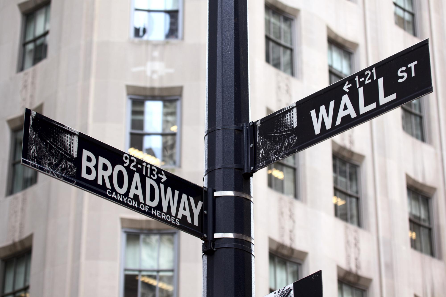 Puzzle Calles Broadway y Wall Street