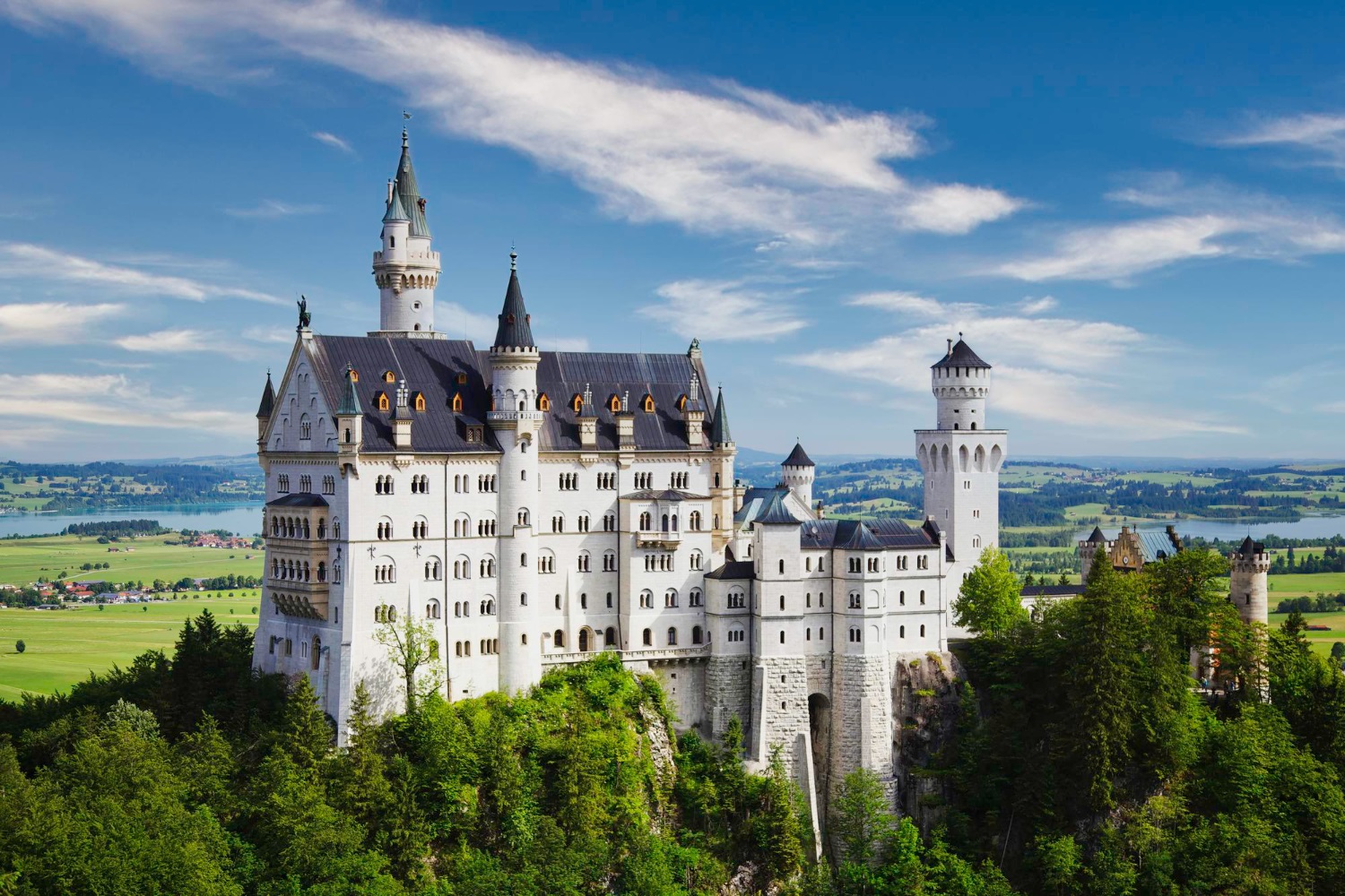 Puzzle Castillo de Neuschwanstein en Alemania