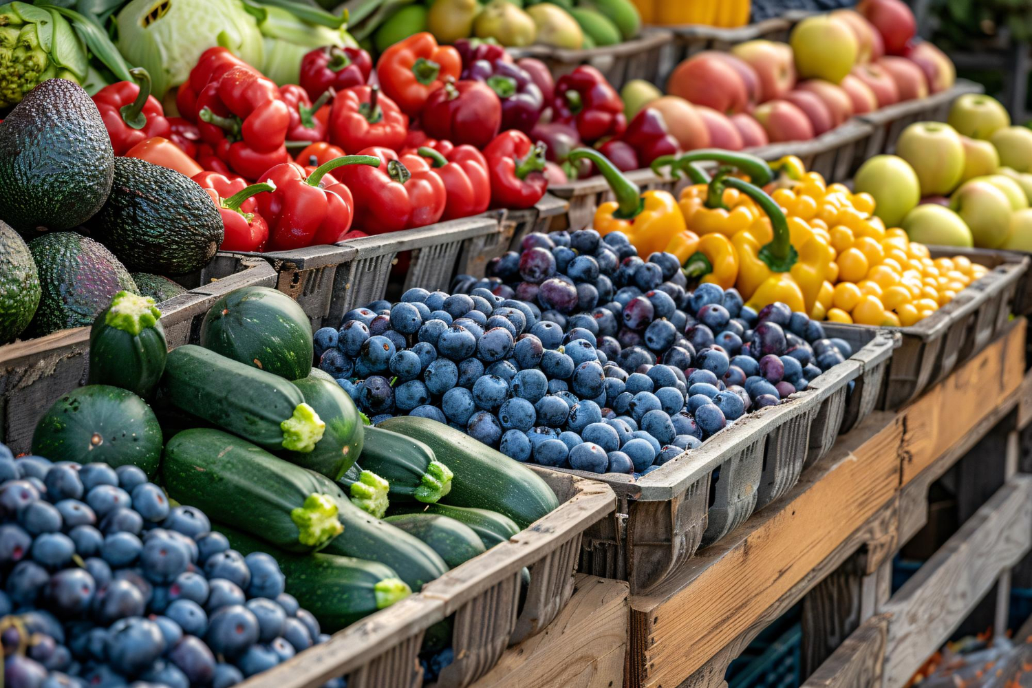 Puzzle Vegetales en la frutería