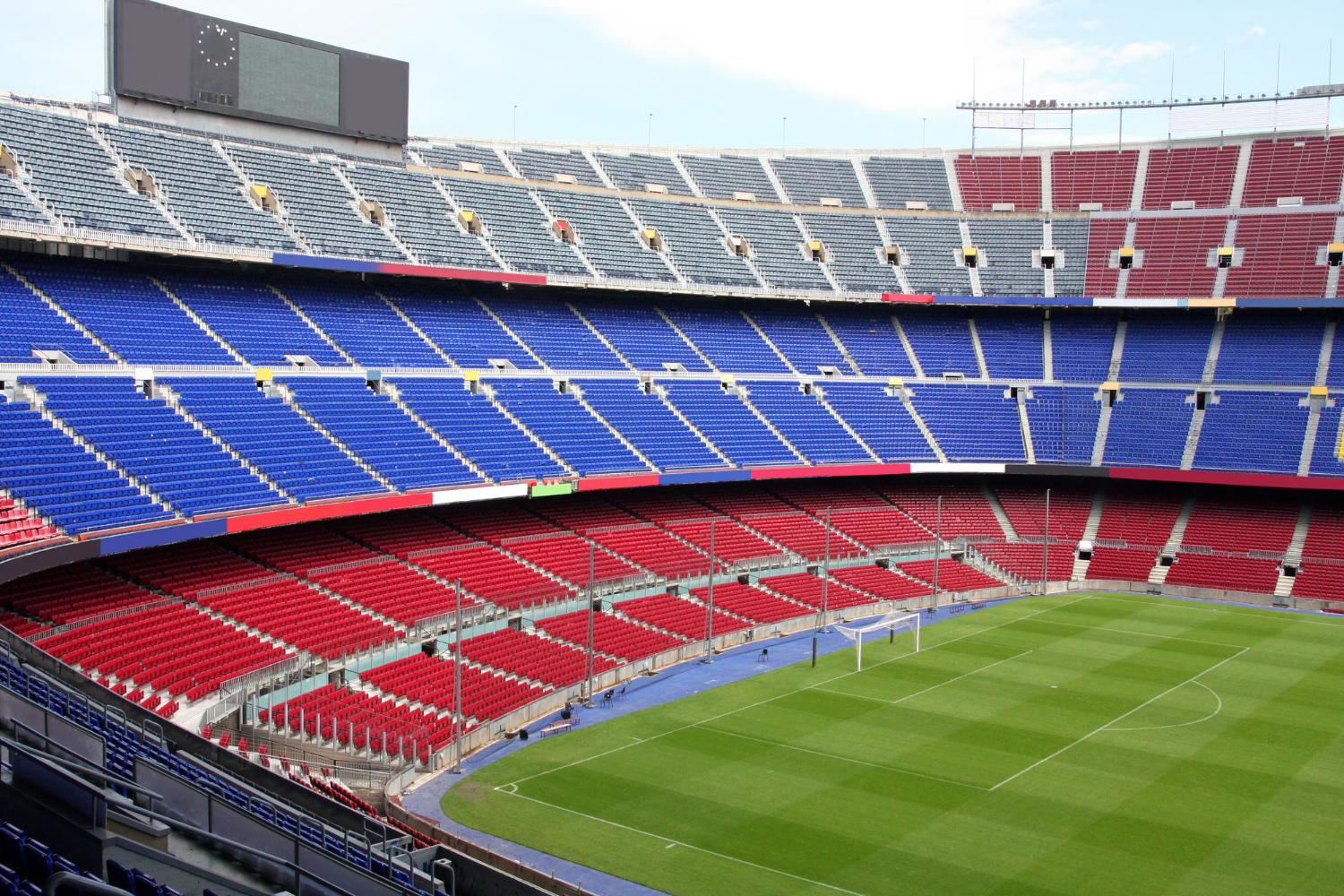 Puzzle Vista del Estadio Camp Nou de Barcelona