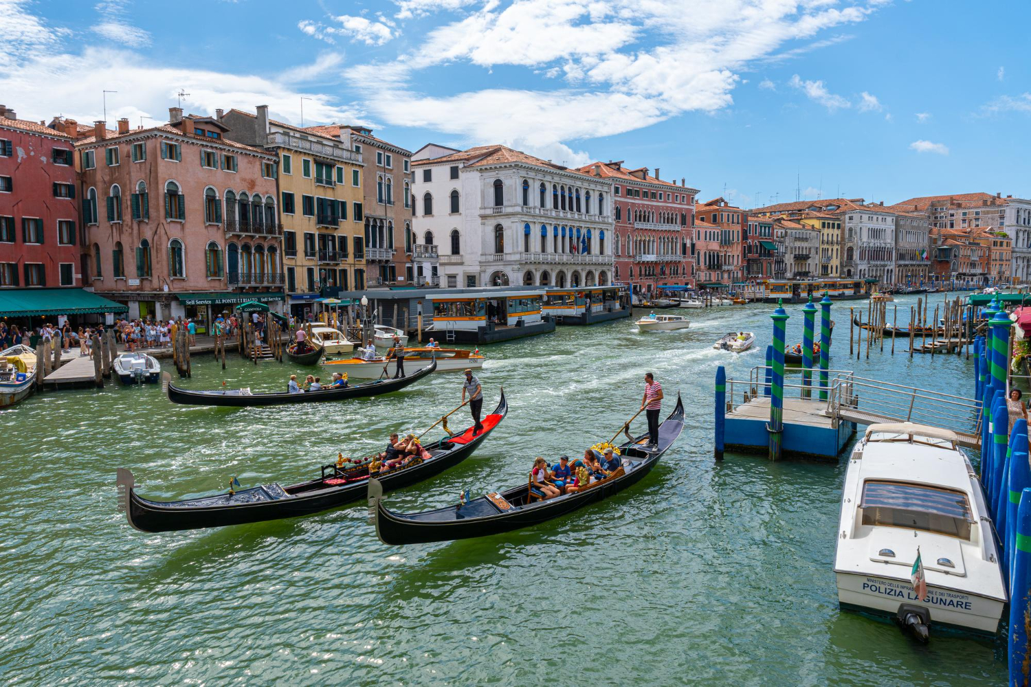 Puzzle Góndolas en Venecia