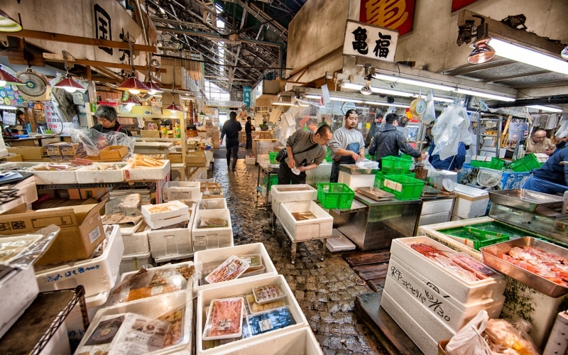Puzzle Tsukiji Fish Market