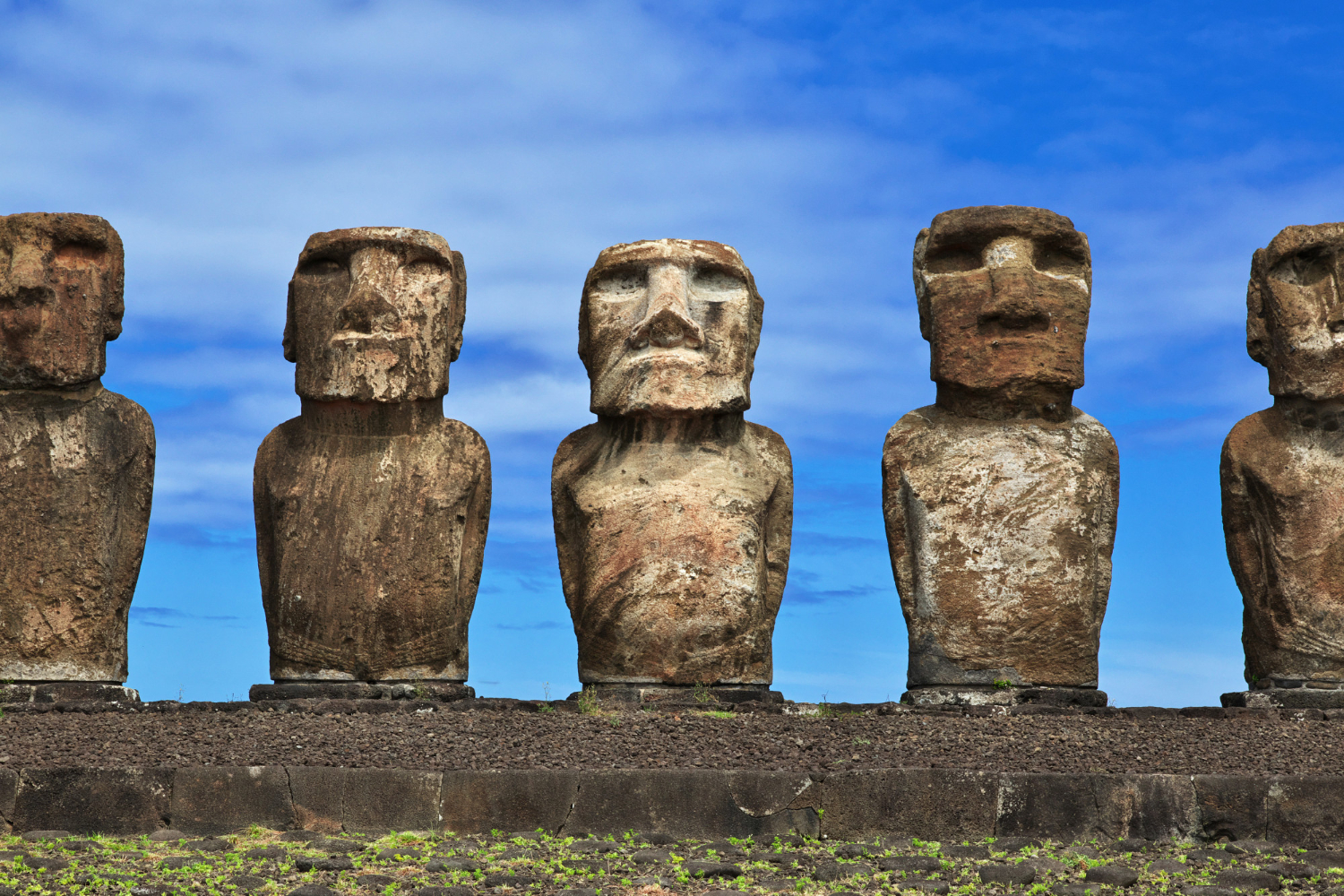 Puzzle Moais de la Isla de Pascua