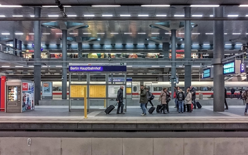 Puzzle Estación de trenes de Berlín