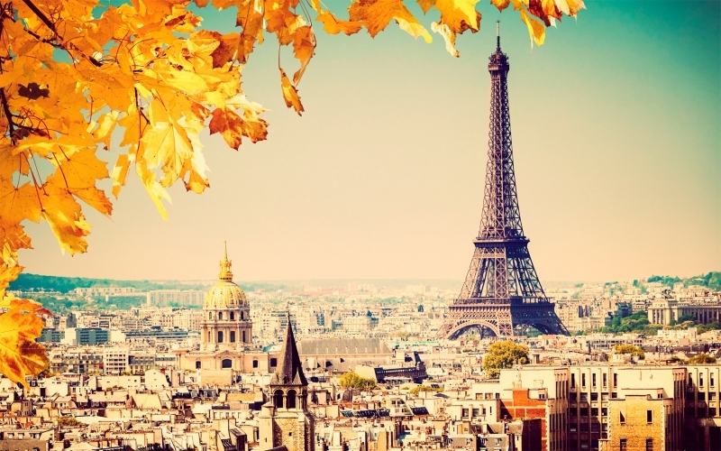 Puzzle París en otoño